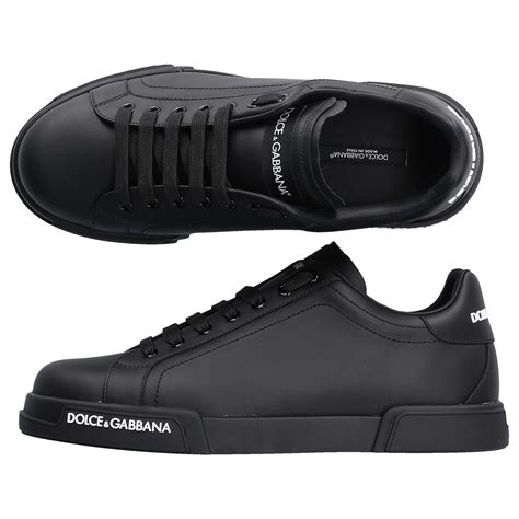 men's black dolce and gabbana shoes|d&g men s shoes sneakers.